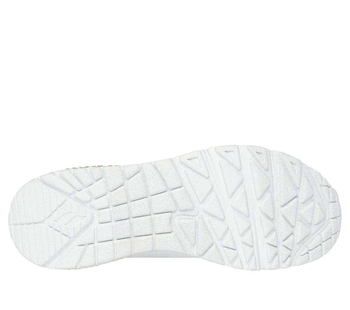 Skechers Uno - Loving Love White Rose Gold