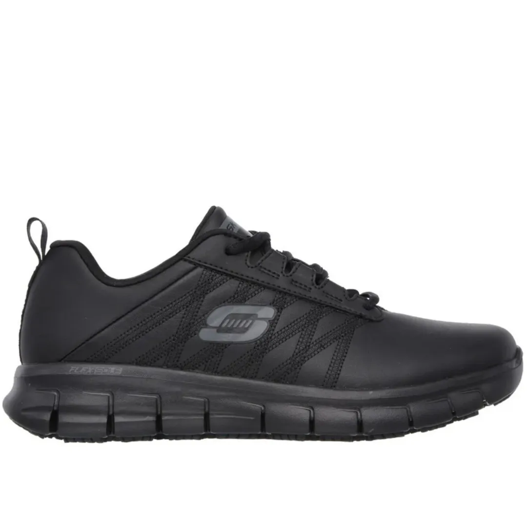 Skechers Work Relaxed Fit: Sure Track - Erath Sr Black