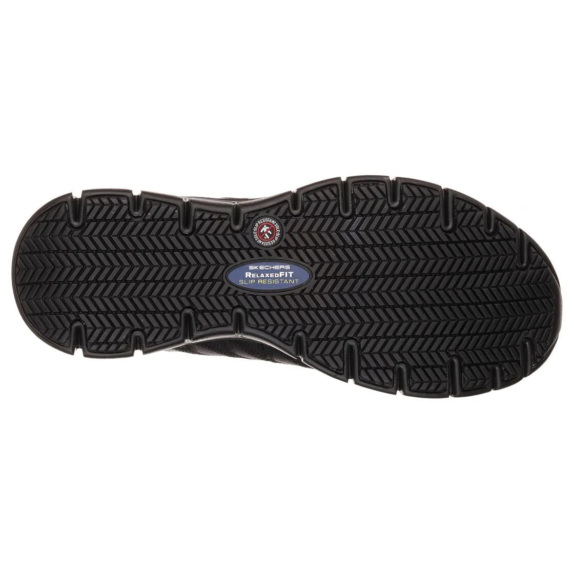 Skechers Work Relaxed Fit: Sure Track - Erath Sr Black