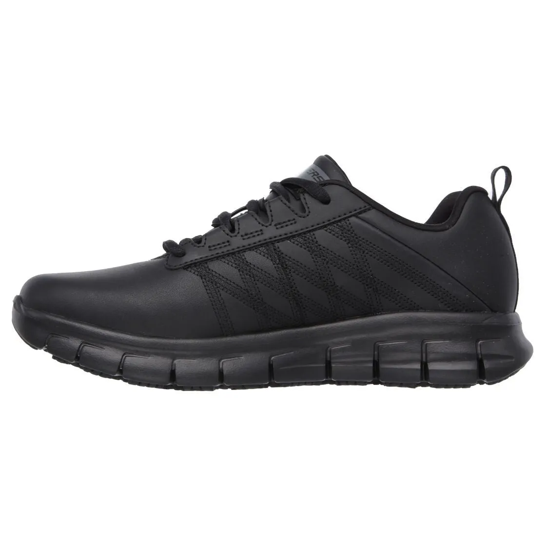 Skechers Work Relaxed Fit: Sure Track - Erath Sr Black