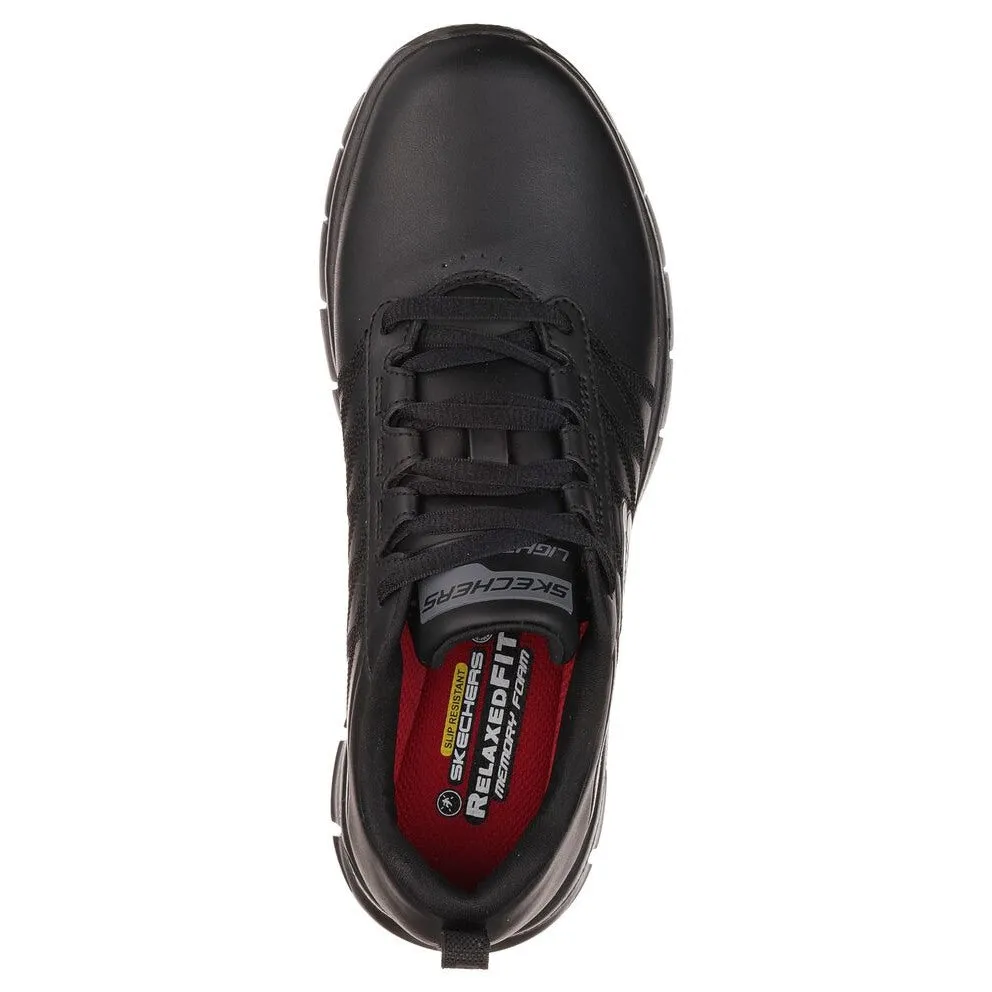 Skechers Work Relaxed Fit: Sure Track - Erath Sr Black