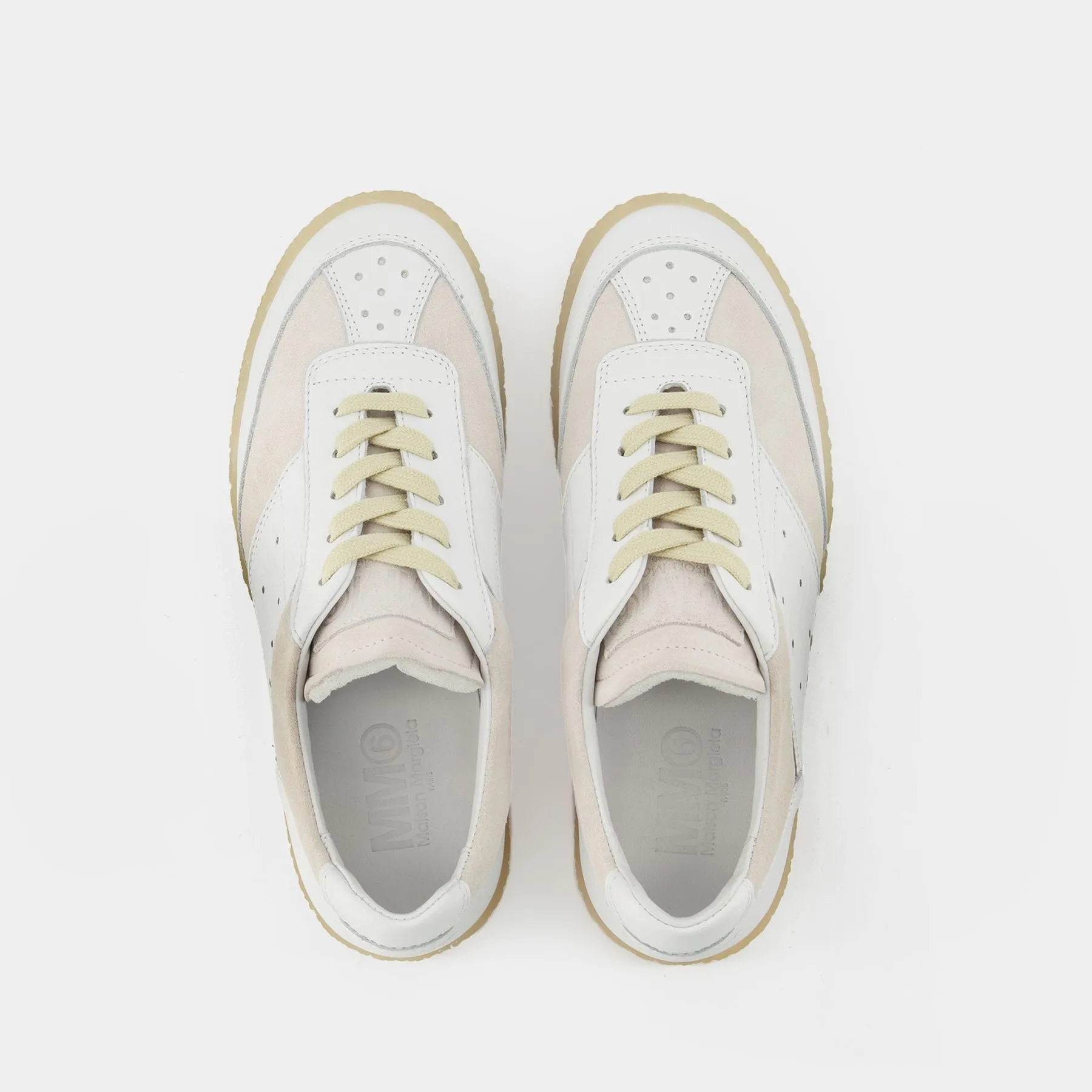 Sneakers - Mm6 Maison Margiela - White - Leather