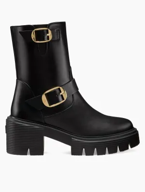 Soho Moto Bootie In Black