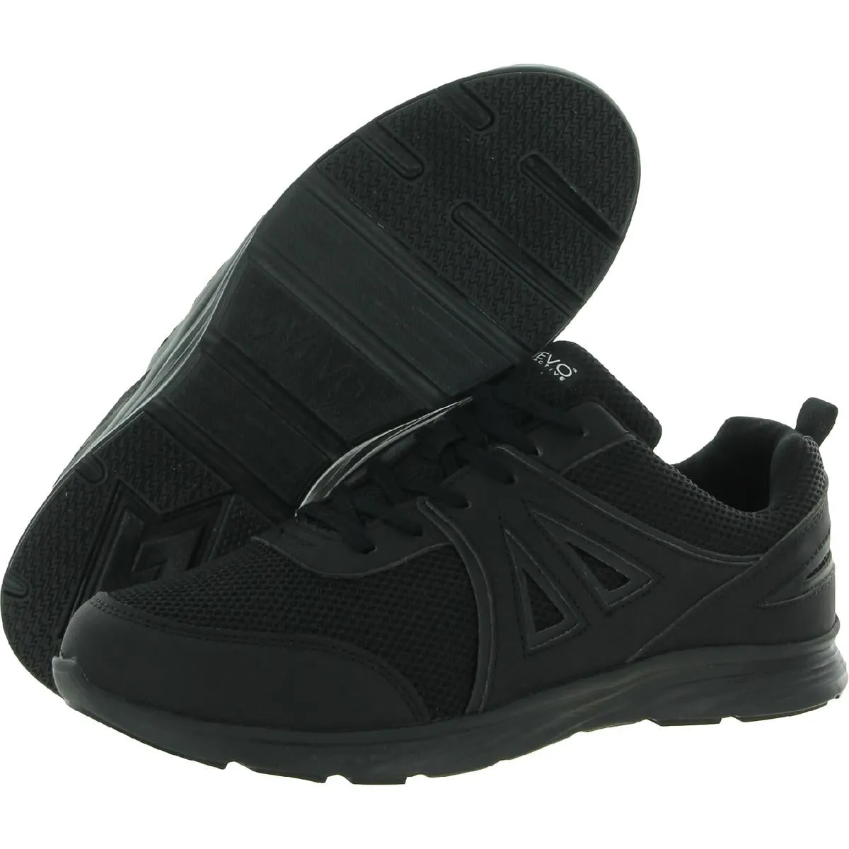 Sonja Womens Faux Leather Fitness Running Shoes
