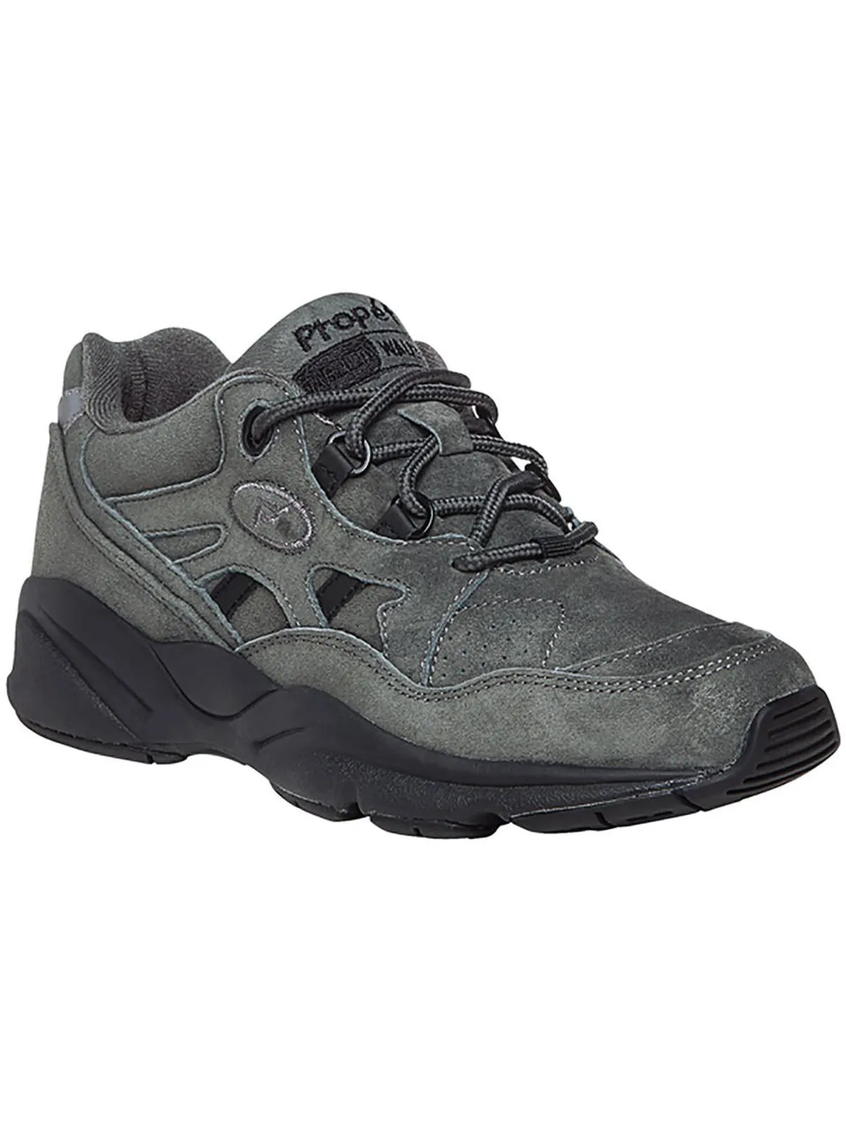 Stability Walker Womens Perforated Slip Resistant Walking Shoes