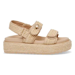 Steve Madden Women's Bigmona Natural Raffia
