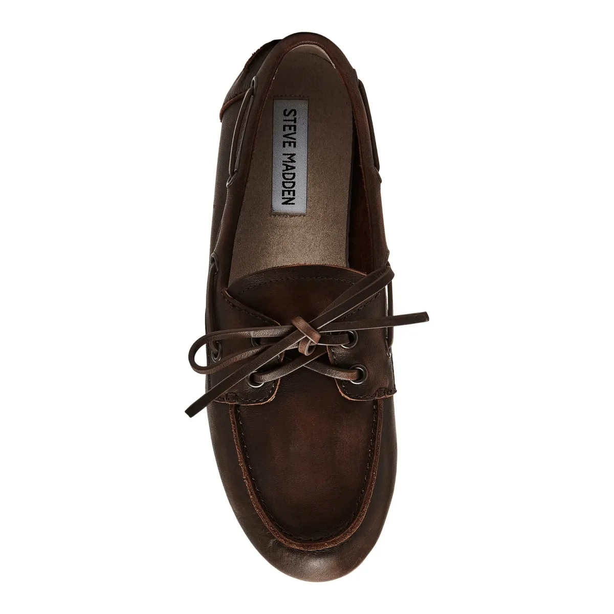 Steve Madden Women's Sag Brown Leather