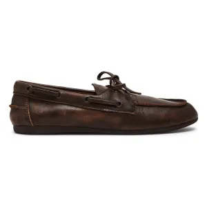 Steve Madden Women's Sag Brown Leather