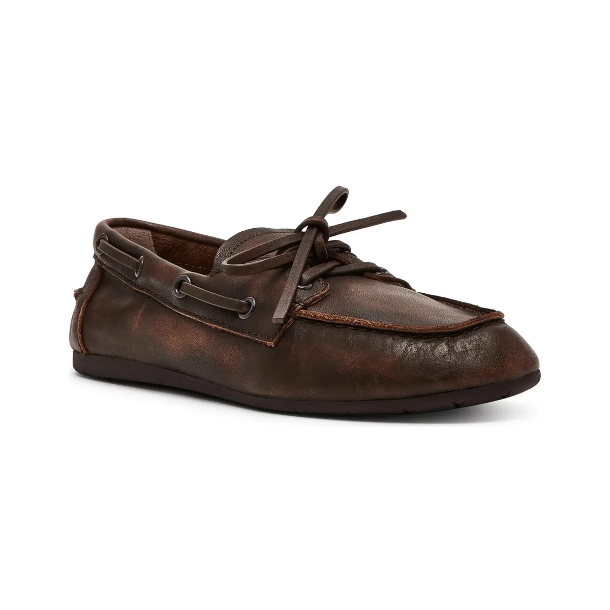 Steve Madden Women's Sag Brown Leather
