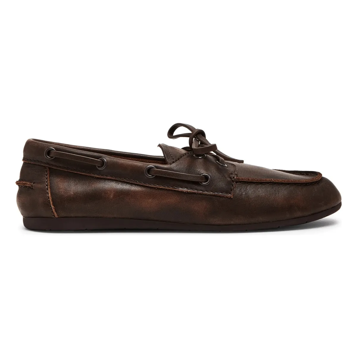 Steve Madden Women's Sag Brown Leather
