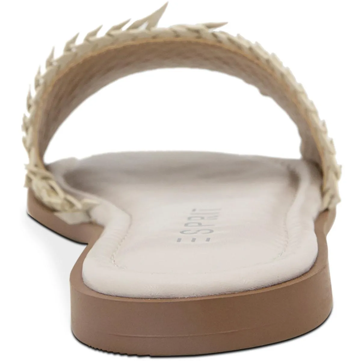 Summer Woven Womens Open Toe Slide Flatform Sandals
