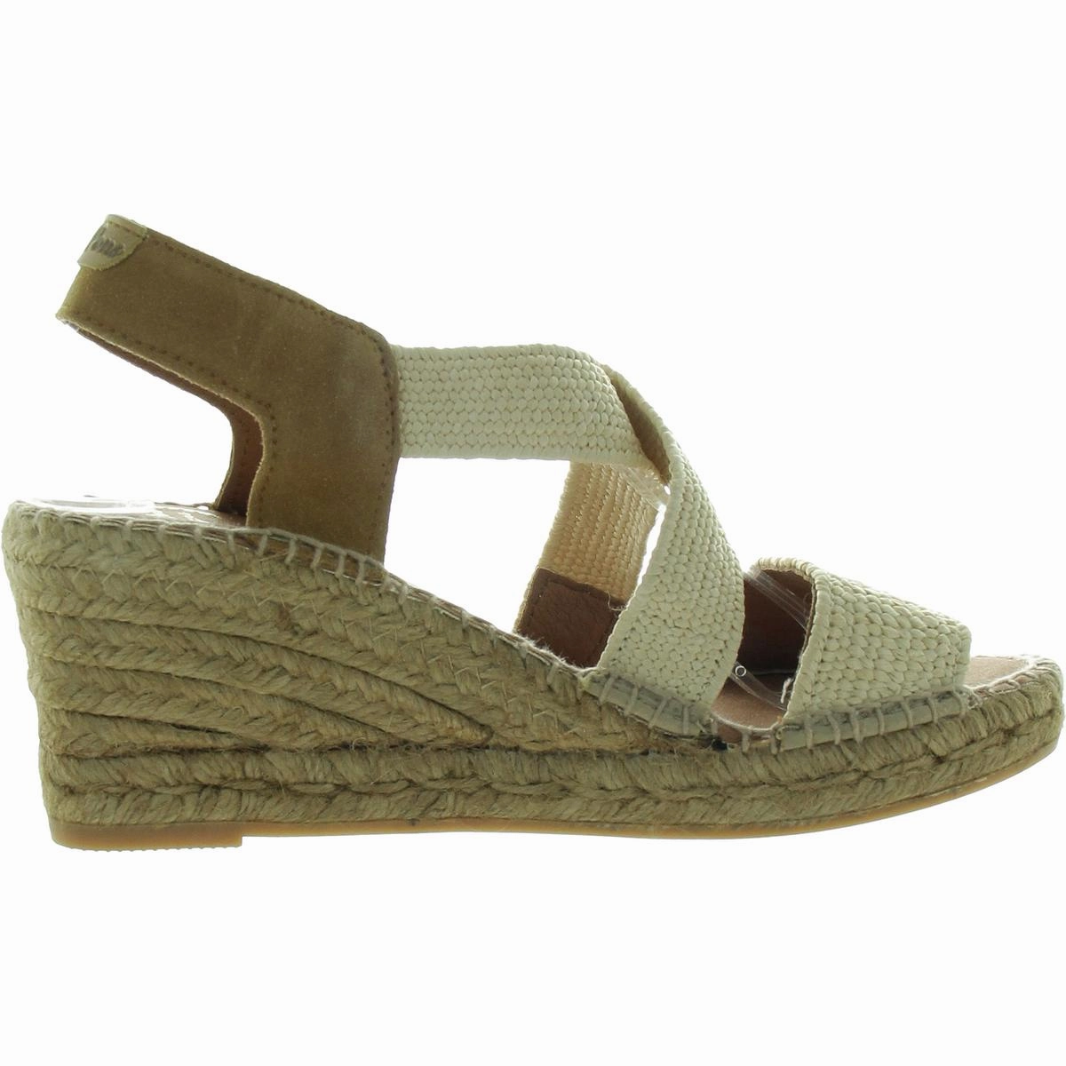 Susa Womens Strappy Woven Espadrilles