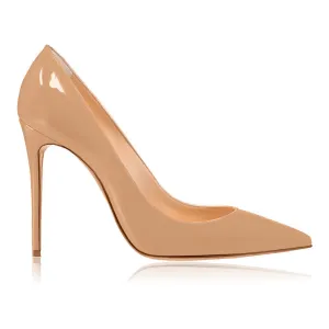 SWAMI BEIGE PATENT 100mm 