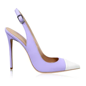 TAKA LILLA / WHITE LEATHER