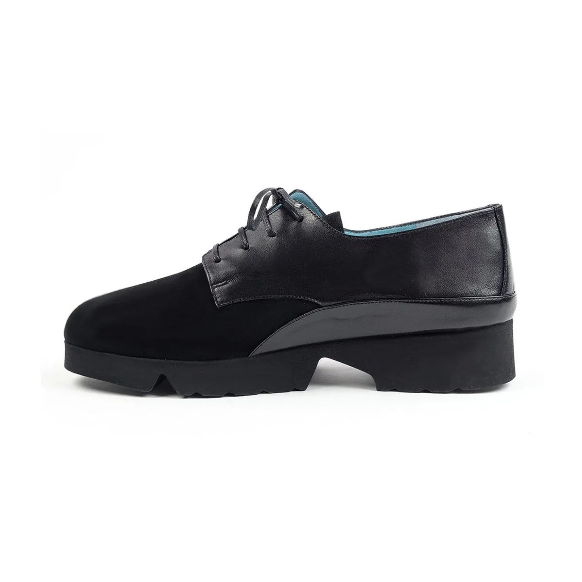 Thierry Rabotin Women's Gate 7429H Black Suede/Leather