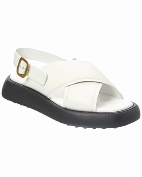 TODs Gomma Leather Sandal