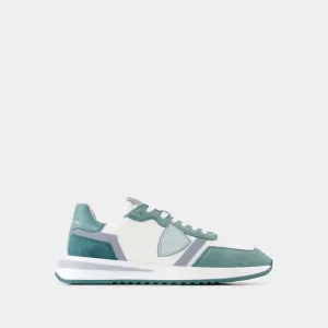 Tropez 2.1 Low Sneakers - Philippe Model - Canvas - Green