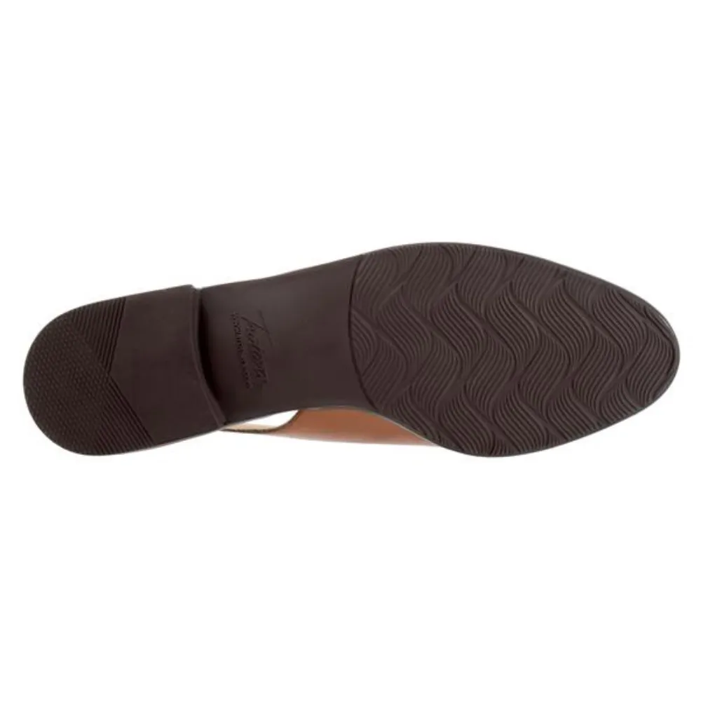 Trotters Lillie Cognac/Black Leather Mule (Women's)