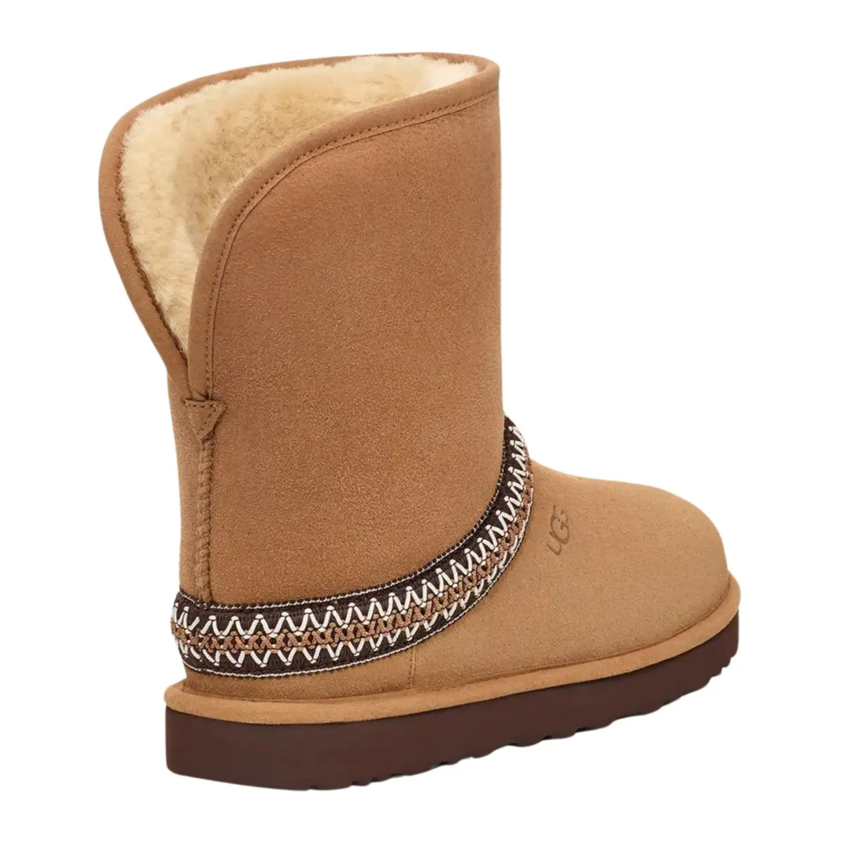 UGG Women's Classic Short Crescent Chestnut