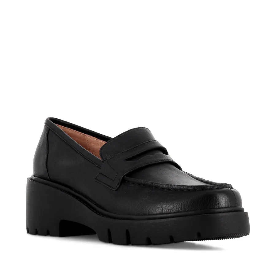 UNICE - BLACK BLACK LEATHER