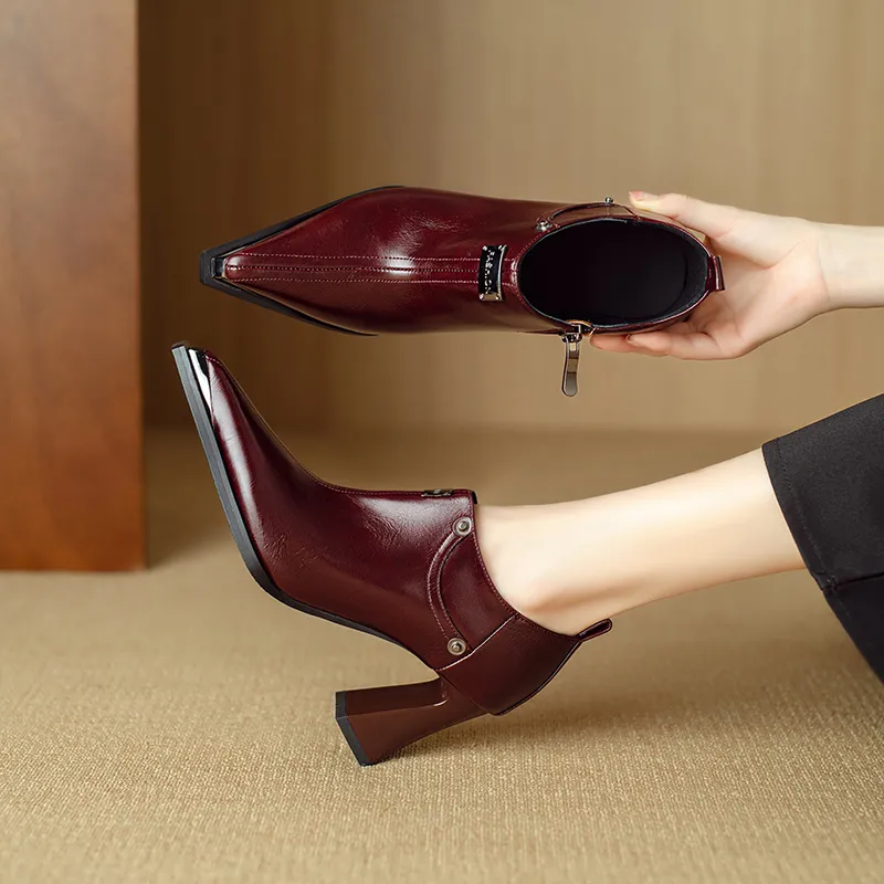 USS Shoes Aisling Women's Leather High Quality Pumps