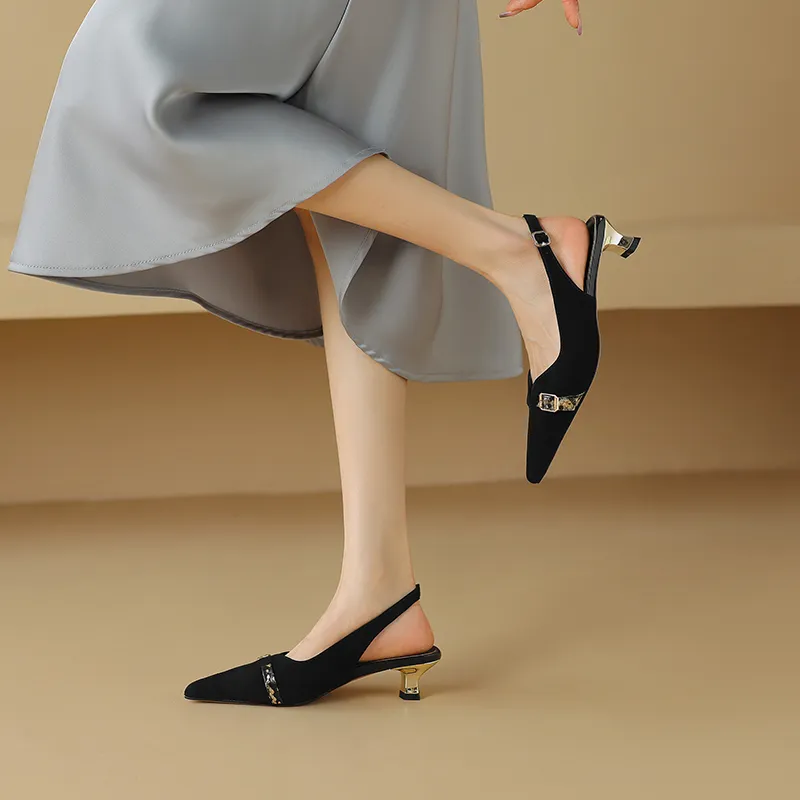 USS Shoes Heidy Women's Leather Pointed Toe Pumps