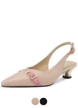 USS Shoes Heidy Women's Leather Pointed Toe Pumps
