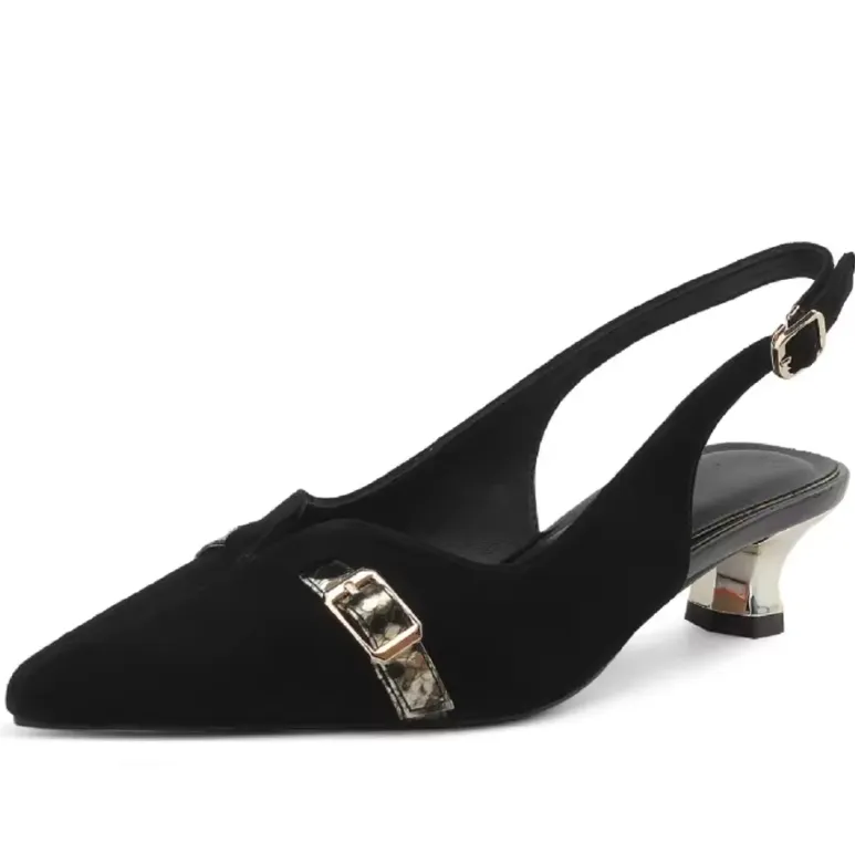 USS Shoes Heidy Women's Leather Pointed Toe Pumps