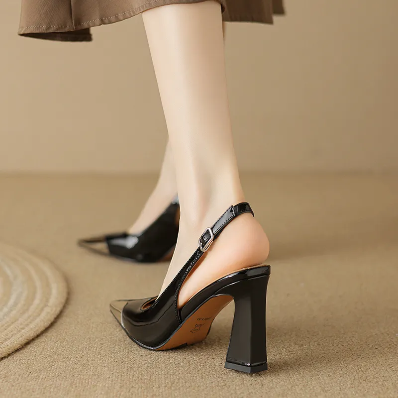 USS Shoes Irene Women's Dress Heels High Leather Pumps