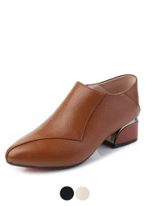 USS Shoes Virginia Women's Pointed Toe Zipper Pumps