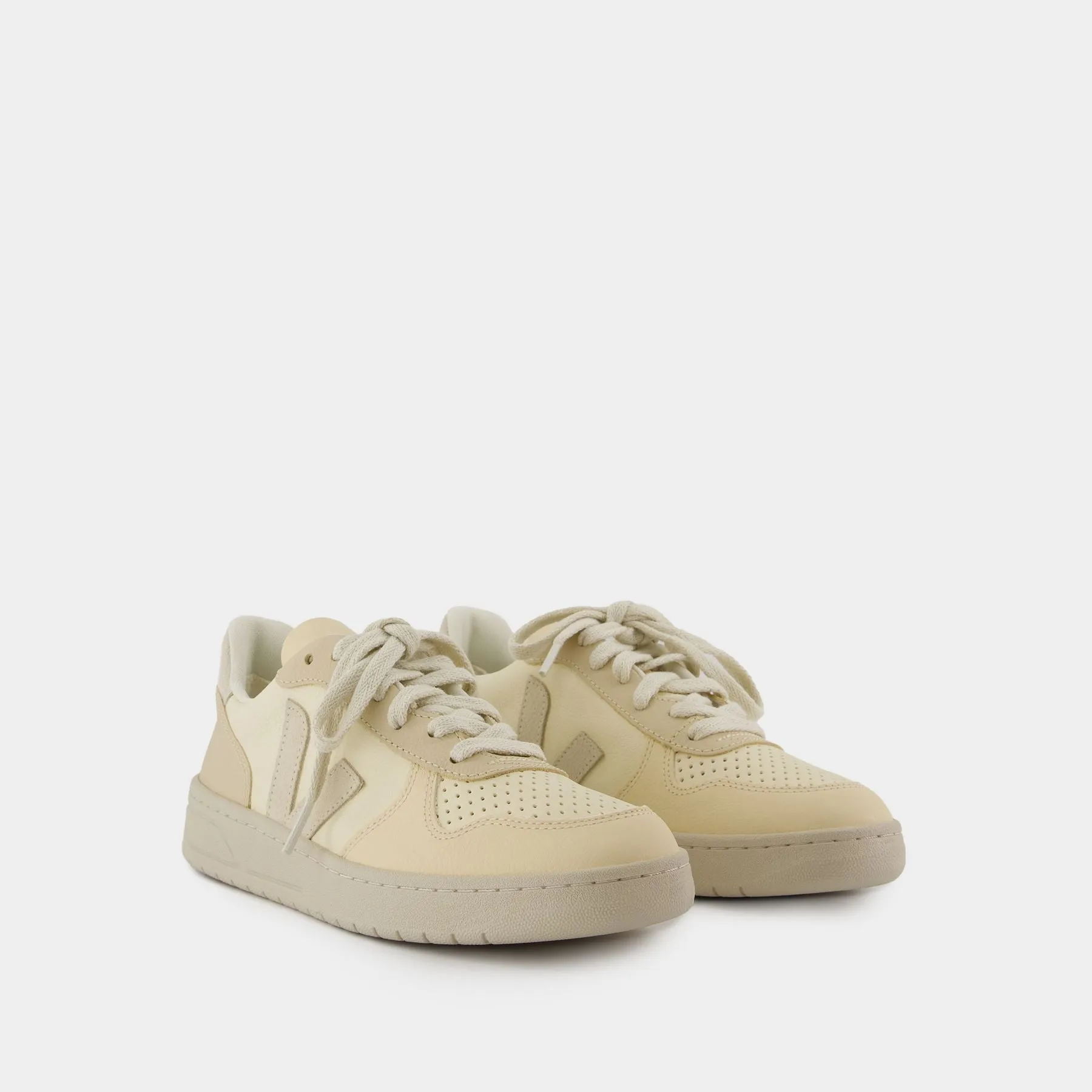 V-10 Sneakers - Veja - Leather - Brown