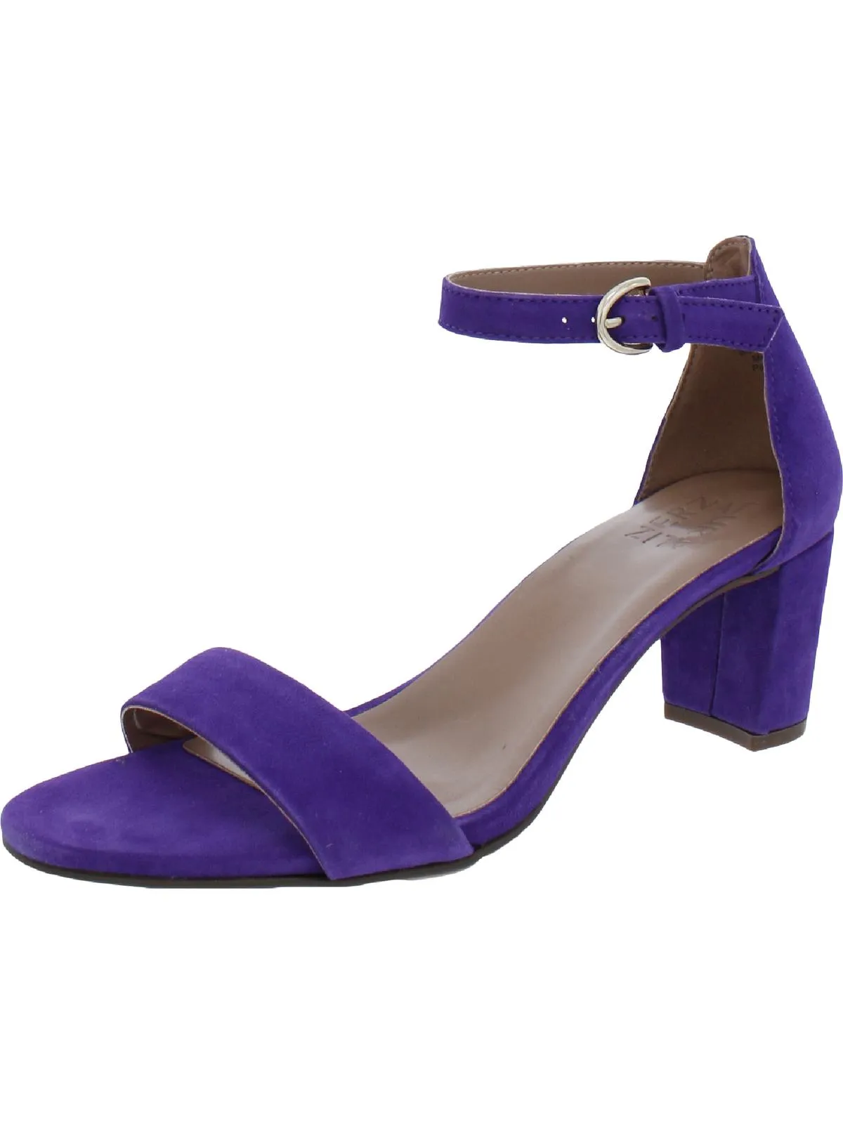 Vera Womens Open Toe Ankle Strap Heel Sandals