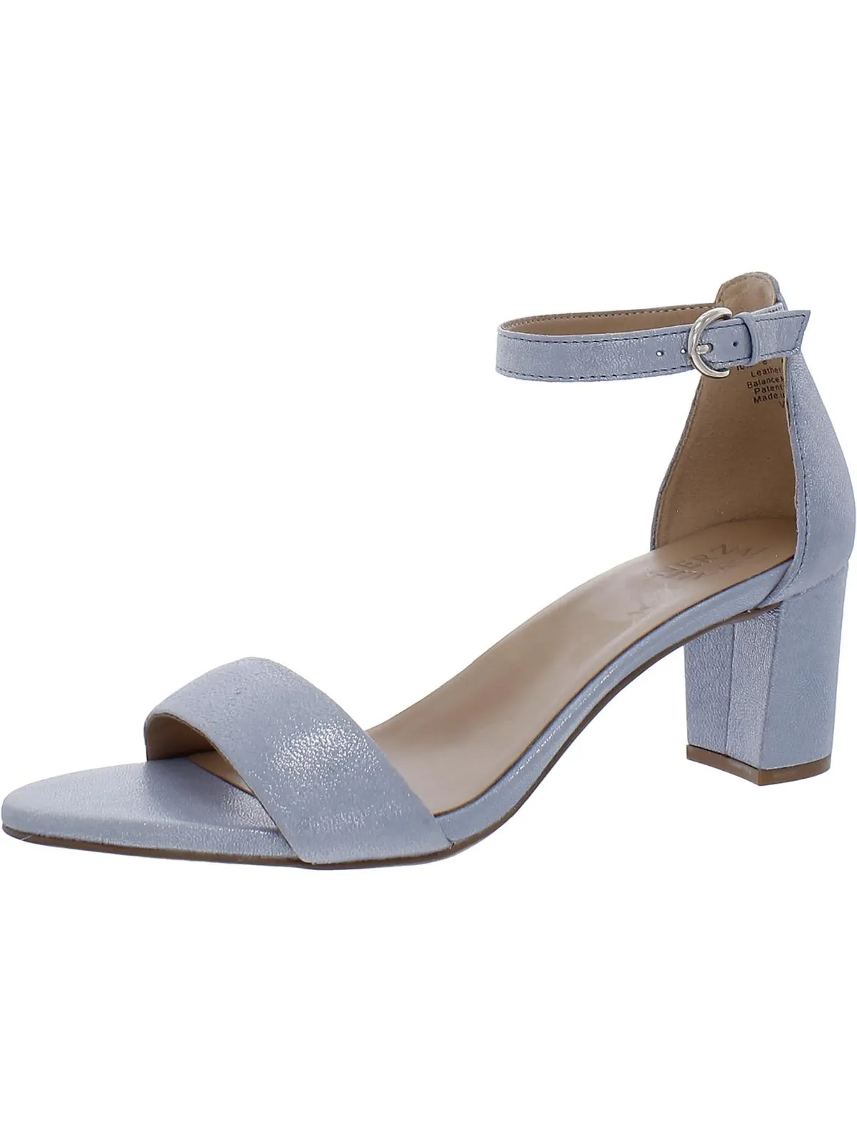Vera Womens Open Toe Ankle Strap Heel Sandals