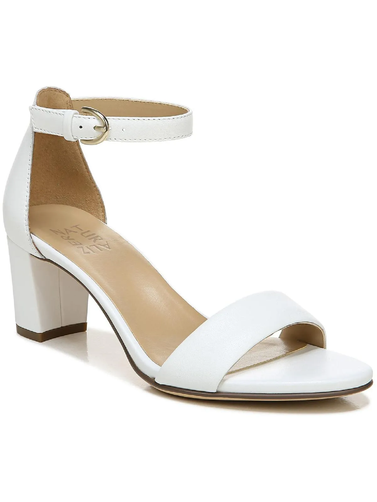 Vera Womens Open Toe Ankle Strap Heel Sandals