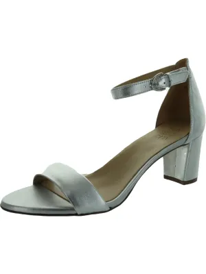 Vera Womens Open Toe Ankle Strap Heel Sandals