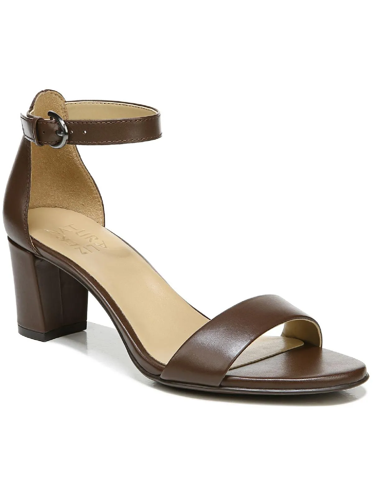Vera Womens Open Toe Ankle Strap Heel Sandals