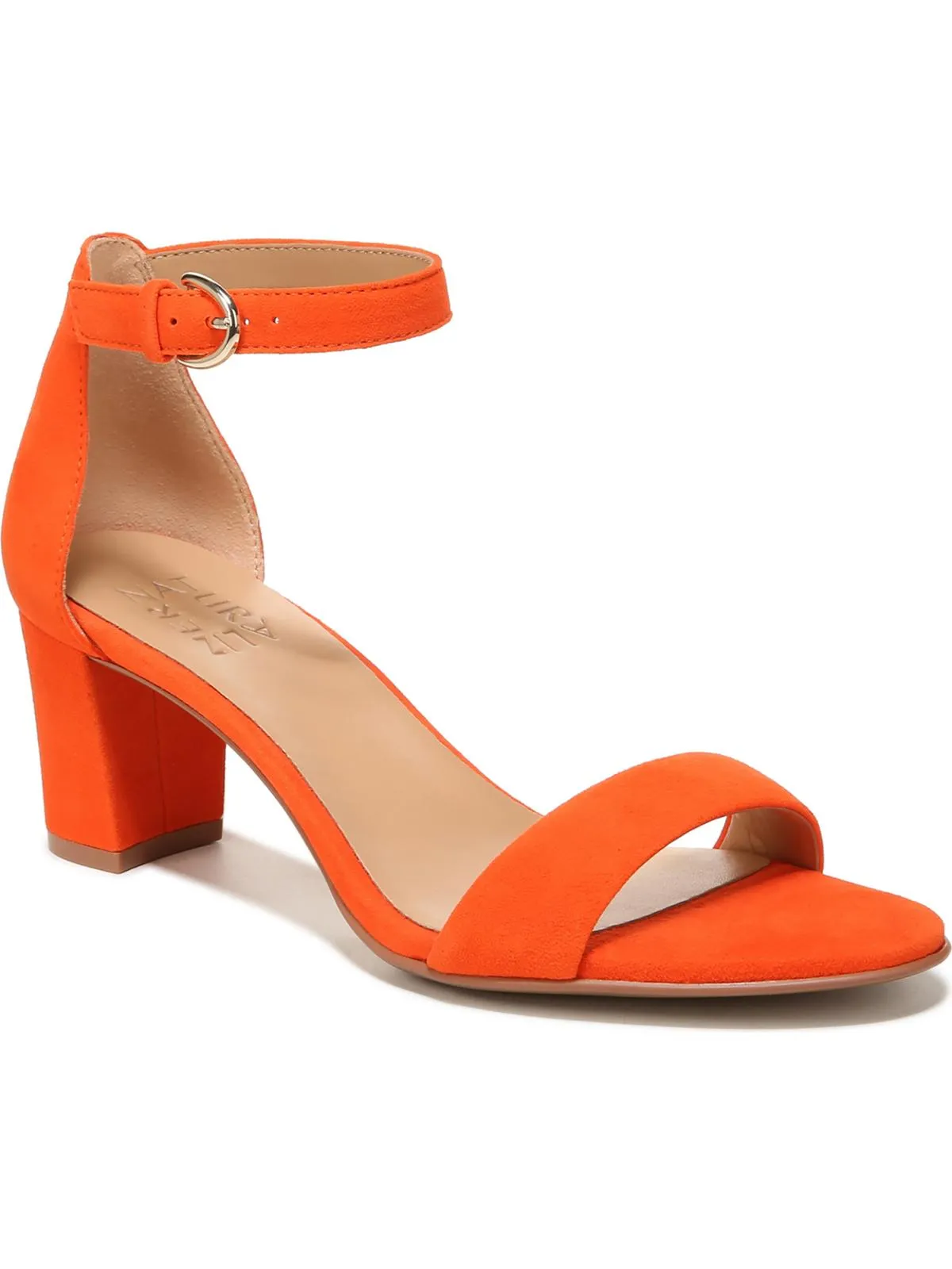 Vera Womens Open Toe Ankle Strap Heel Sandals