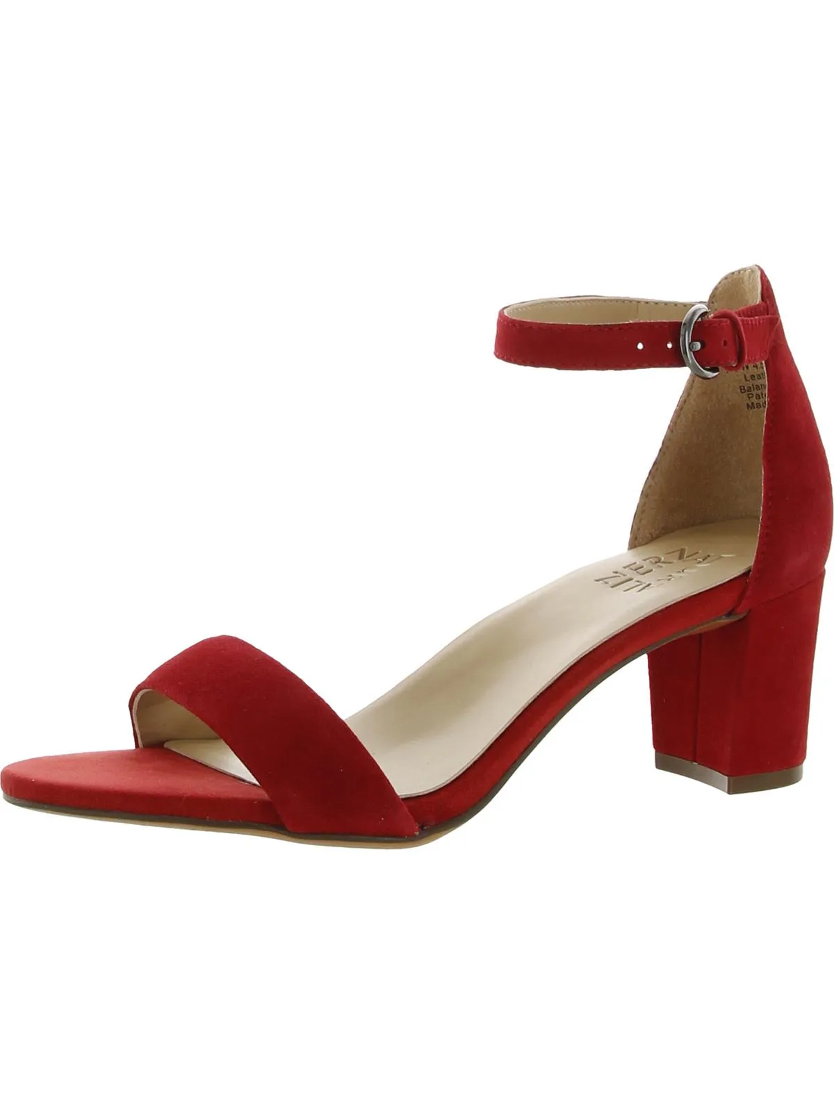 Vera Womens Open Toe Ankle Strap Heel Sandals