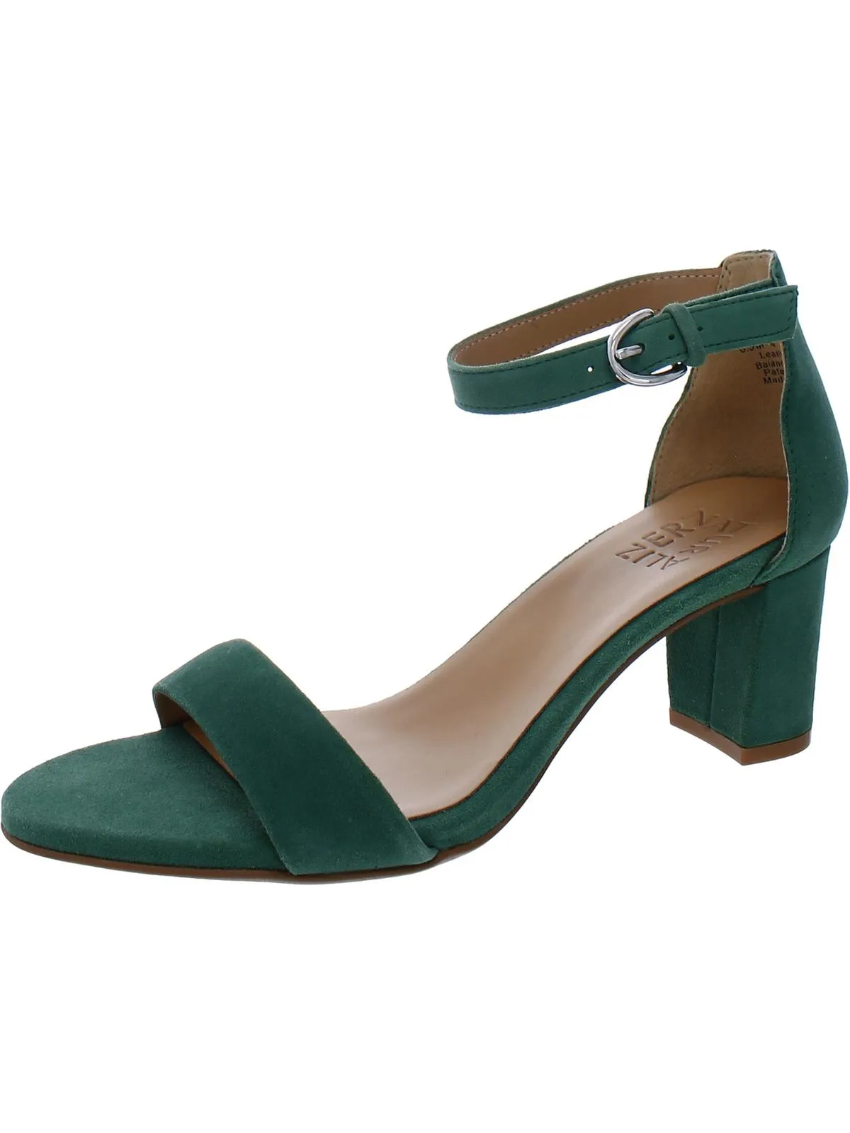 Vera Womens Open Toe Ankle Strap Heel Sandals