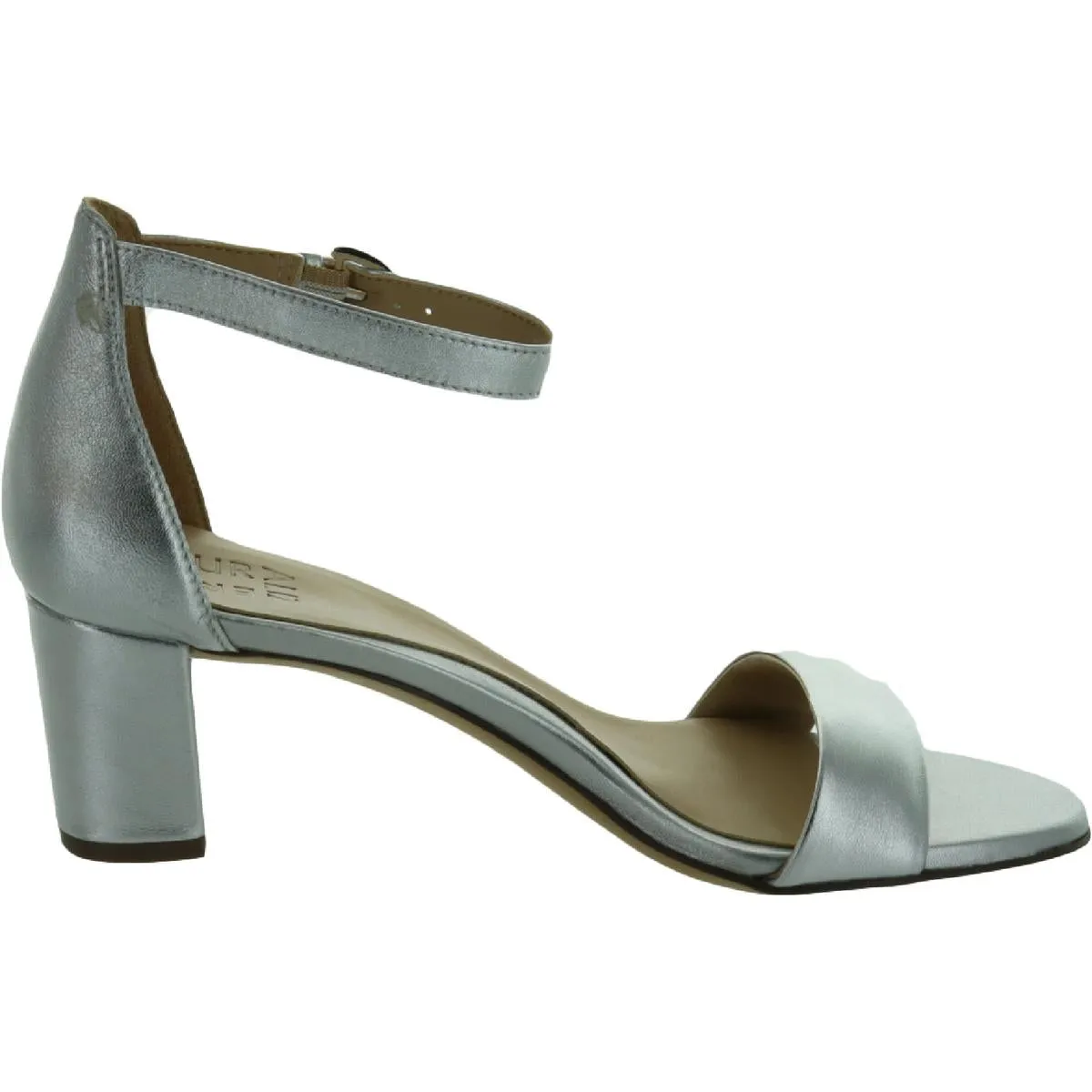 Vera Womens Open Toe Ankle Strap Heel Sandals