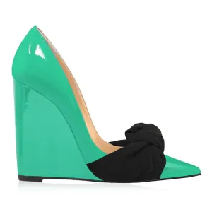 VICKY PATENT TIFFANY/BLACK