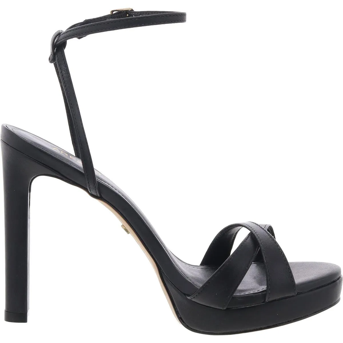 Vienna Womens Leather Stiletto Platform Sandals