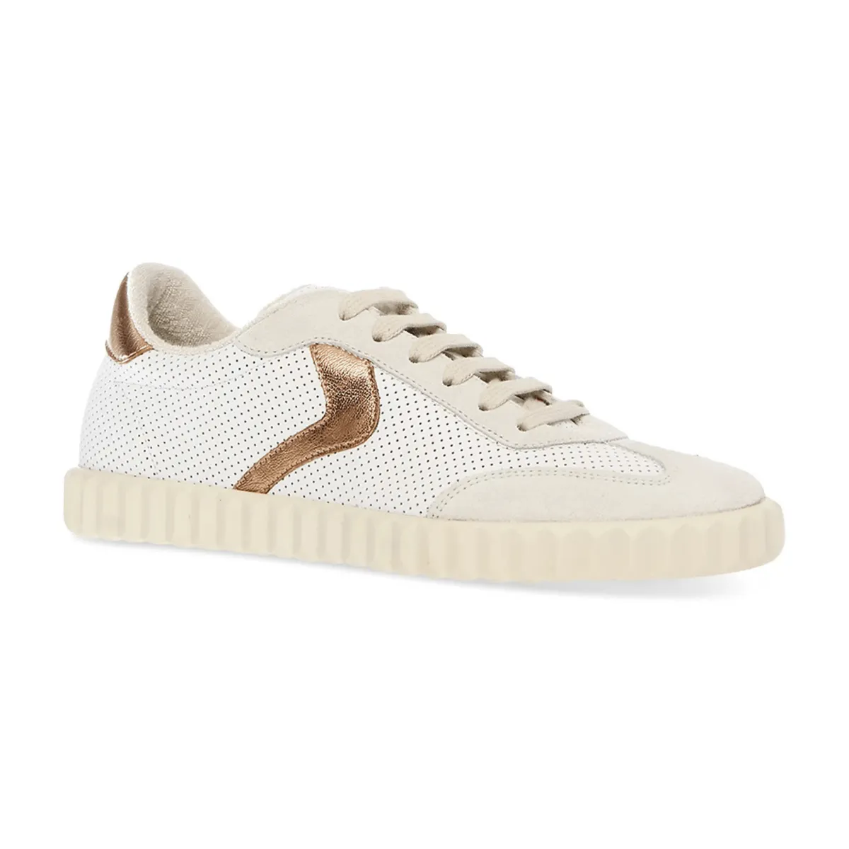 Voile Blanche Women's Ines Mesh Bronze/White Suede