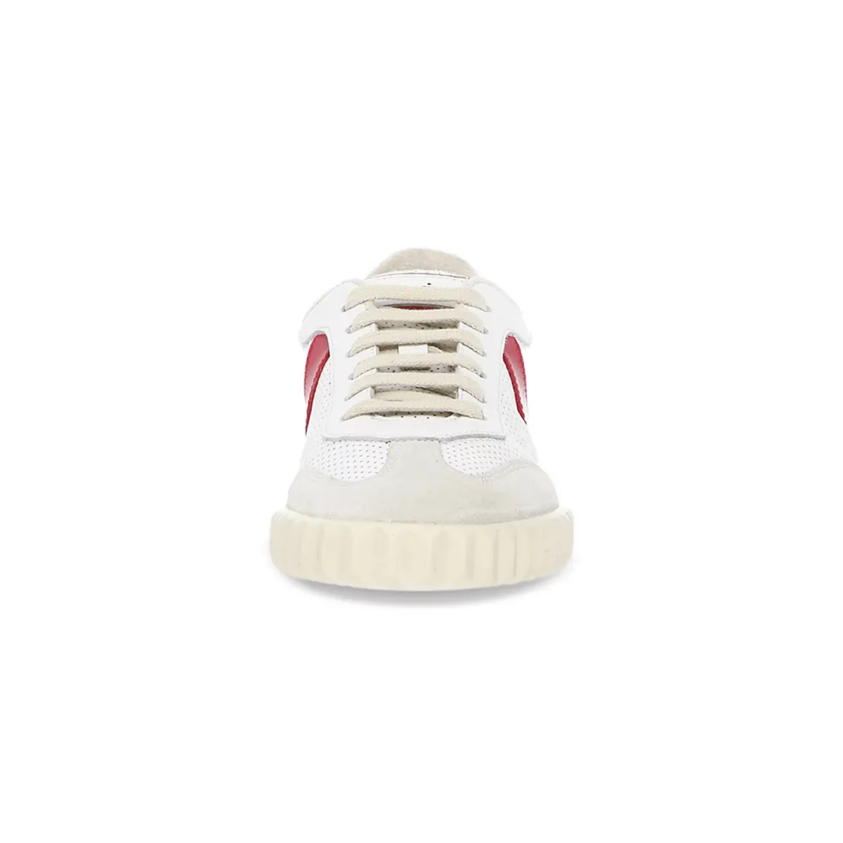 Voile Blanche Women's Ines Mesh Red/White Suede