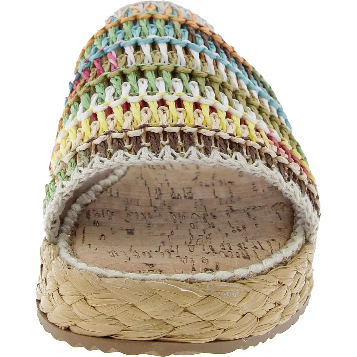 Wallis Womens Woven Straw Slide Sandals