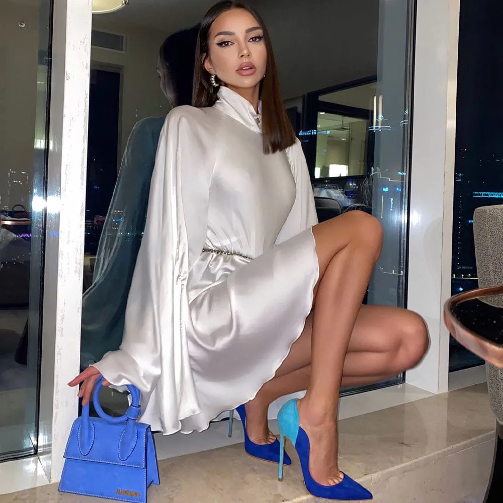 WAVE SUEDE BLUE / TIFFANY