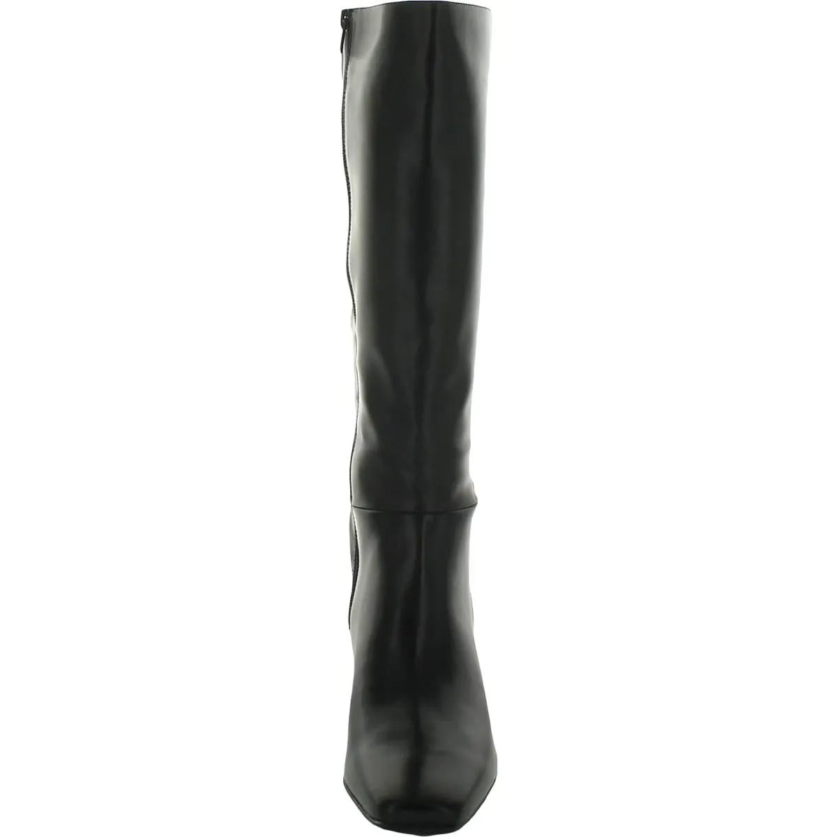 Waylon Womens Faux Leather Square Toe Knee-High Boots