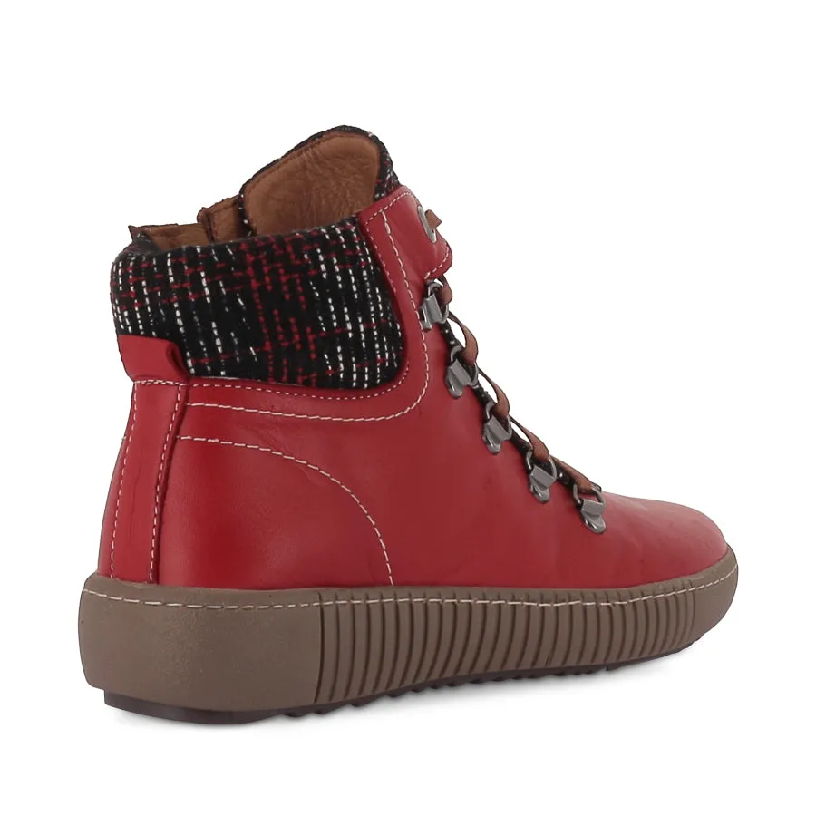 WILLOW - RED LEATHER