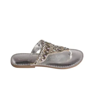 Women Loving U Sandals In Silver