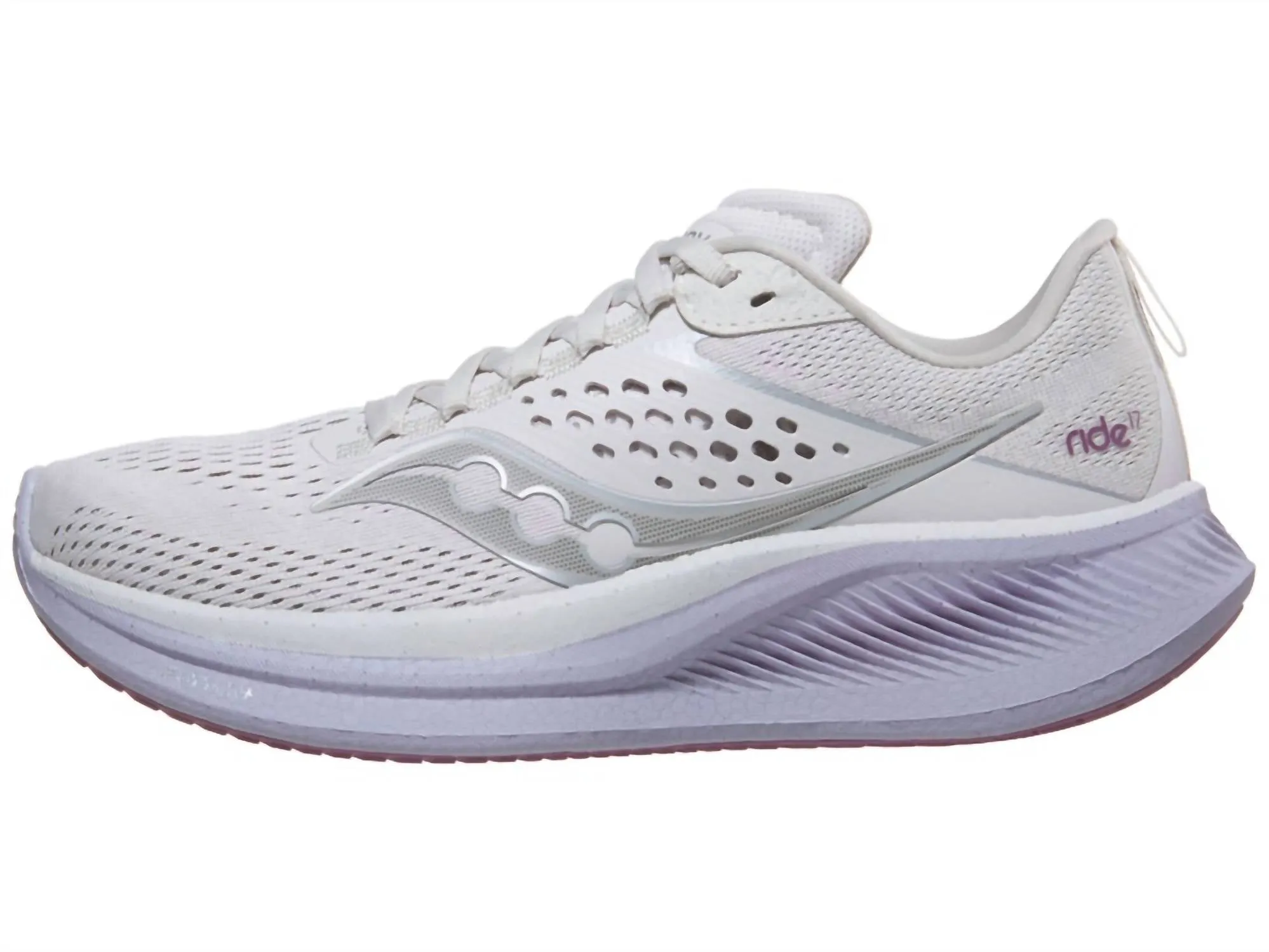 Women Ride 17 Running Shoes In Moon/viola